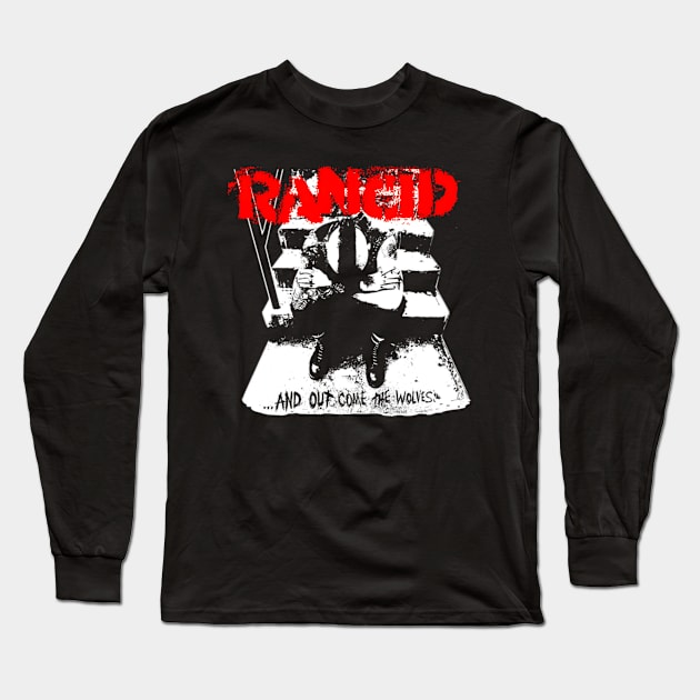 Rancid Merchandise And Out Come The Wolves Long Sleeve T-Shirt by jasper-cambridge